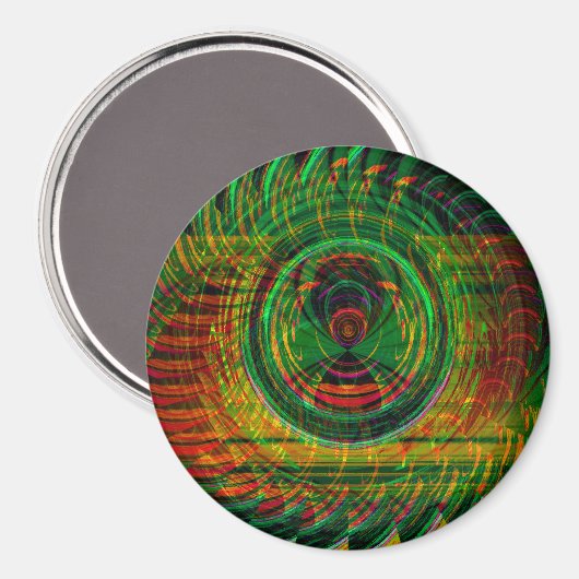 Wilde spin..... magneet (Voorkant / Achterkant)