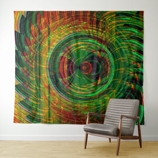 Wilde spin..... wandkleed (In Situ (horizontaal))