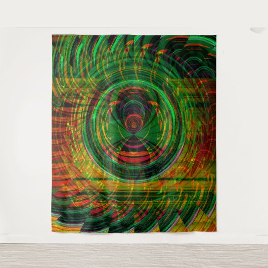 Wilde spin..... wandkleed (Voorkant)