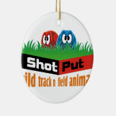 Wilde spoor- en velddieren keramisch ornament (Rechts)