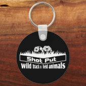 wilde spoor- en velddieren sleutelhanger (Voorkant)