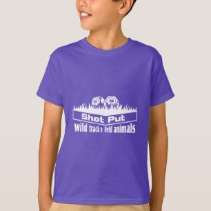 wilde spoor- en velddieren t-shirt