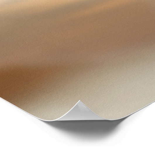 Wilde Stallion op zonsondergang Poster (Hoek)