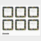 Wilde sticker van tuinboekplaat (Vel)