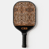 Wilde stijl luipaard pickleball paddles (Achterkant)