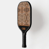 Wilde stijl luipaard pickleball paddles (Links)