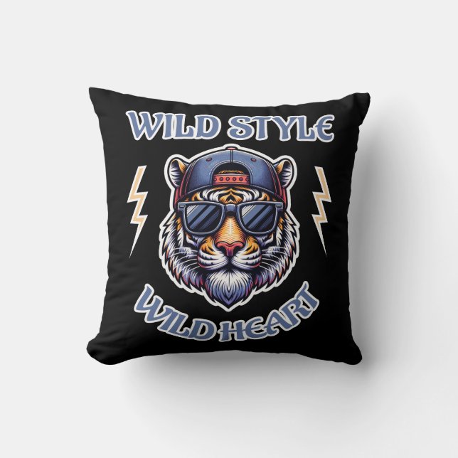 Wilde stijl, Wild Heart Kussen (Voorkant)
