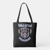 Wilde stijl, Wild Heart Tote Bag (Achterkant)