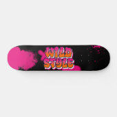 Wilde Stijlroze graffiti-schildpad Persoonlijk Skateboard (Horizontaal)