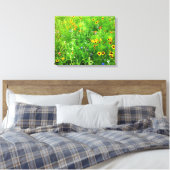 WILDE STROMEN CANVAS AFDRUK (Insitu (Slaapkamer))
