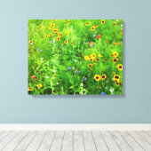 WILDE STROMEN CANVAS AFDRUK (Insitu (Houten vloer))