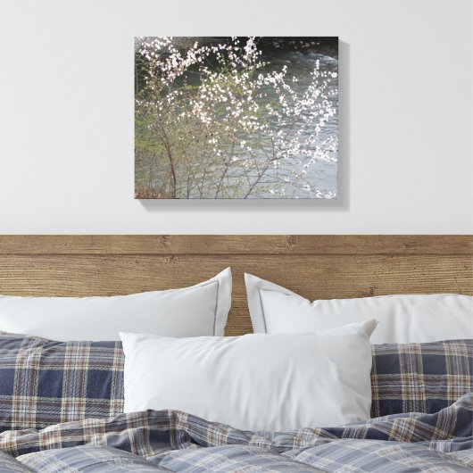 WILDE STROMEN CANVAS PRINT (Insitu (Slaapkamer))