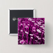 WILDE STROMEN VIERKANTE BUTTON 5,1 CM (Voorkant /achterkant)