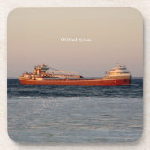 Wilde Sykes set van 6 harde plastic onderzetters (Voorkant)