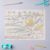 Wilde tapbloemen, in het wild levende bloemen tissuepapier (Craft)