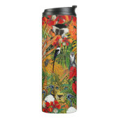 Wilde thermische drinkbeker thermosbeker (Gedraaid links)