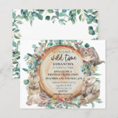 Wilde Tijd Cute Australian Birthday (Voorkant / Achterkant)