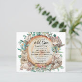 Wilde Tijd Cute Australian Birthday (Staand voorkant)