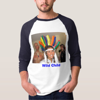 Wilde tijd van het kindfeest t-shirt