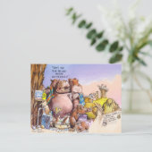 Wilde tijden briefkaart (Staand voorkant)