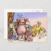 Wilde tijden briefkaart (Voorkant / Achterkant)