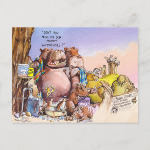 Wilde tijden briefkaart