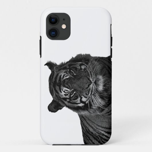 Wilde tijger bedreigde diersoorten Grote katten Case-Mate iPhone Case (Achterkant)