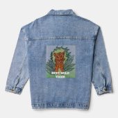 Wilde Tijger Denim Jacket (Achterkant)