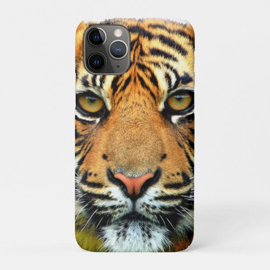 Wilde Tijger Gezicht Case-Mate iPhone Case (Achterkant)
