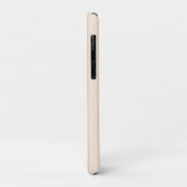 Wilde Tijger Gezicht op Licht Beige Case-Mate iPhone Case (Achterkant/links)