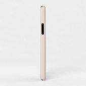 Wilde Tijger Gezicht op Licht Beige Case-Mate iPhone Case (Achterkant/rechts)