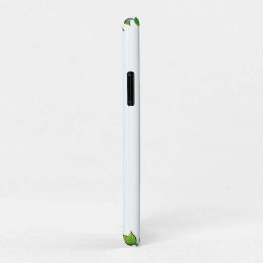 Wilde Tijger Gezicht op Wit Case-Mate iPhone Case (Achterkant/rechts)