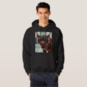 Wilde Tijger Hoodie (Voorkant volledig)