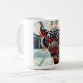 Wilde Tijger Koffiemok (Voorkant links)