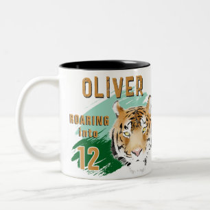 Wilde Tijger Kop Aquarel Verjaardag