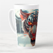 Wilde Tijger Latte Mok (Linkerhoek)