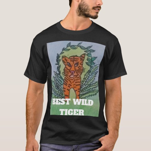 Wilde Tijger T-shirt (Voorkant)