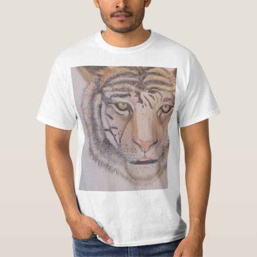 Wilde tijger T-Shirt (Voorkant)