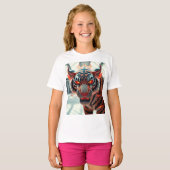 Wilde Tijger T-shirt (Voorkant volledig)