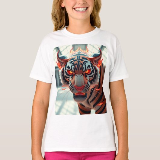 Wilde Tijger T-shirt (Voorkant)