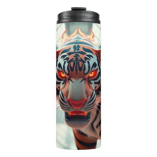 Wilde Tijger Thermosbeker (Voorkant)