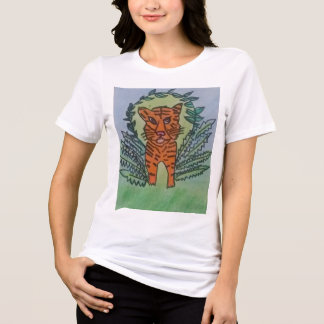 wilde tijger Tri-Blend shirt