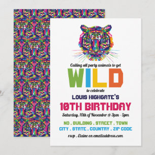 Wilde Tijger, Uitnodiging Verjaardagsfeest