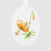 Wilde Tijgerlelie Ornament (achterkant)