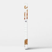 Wilde tijgers: Waterverf dierpatroon. Case-Mate iPhone Case (Achterkant / Links)