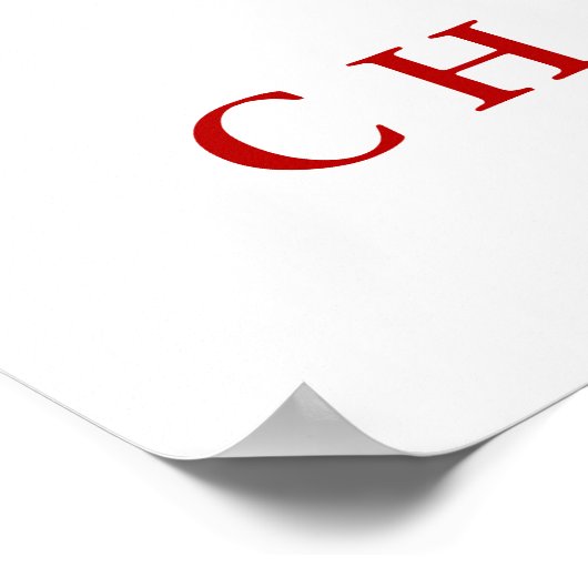 Wilde tijgervlakte Motivatie uitdagingsofferte Poster (Hoek)