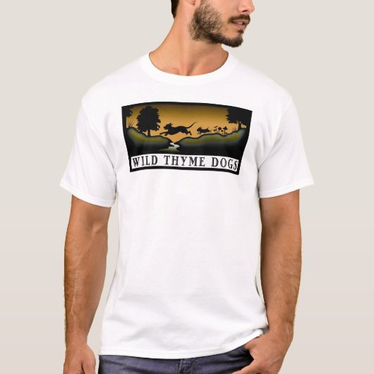 wilde tijm logo t-shirt (Voorkant)