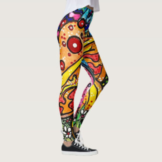 Wilde & Trippy Paddenstoel Skin Leggings