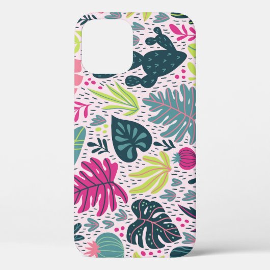 Wilde tropisch regenwoud, herhalend patroon Case-Mate iPhone case (Achterkant)