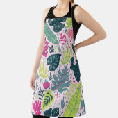 Wilde tropisch regenwoud,  herhalend patroon schort (Insitu)